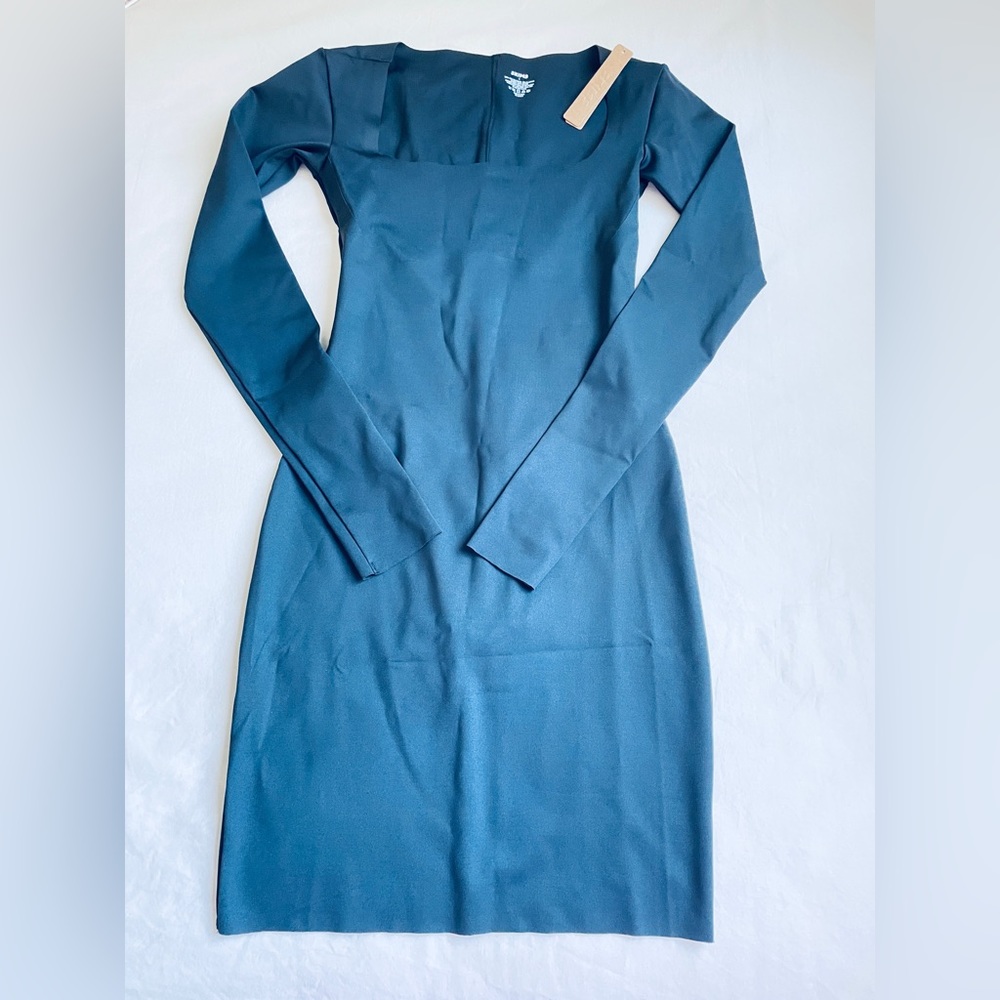 SKIMS Long Sleeve Body-Con Minidress